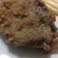 El cooksnap de Fátima M.M cuando hizo Cachopo de berenjena.