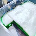 Cooksnap dari Deviani Suryaningtyas untuk resep Talam ubi ungu (takaran sendok)