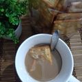 Cooksnap Aza Aaj semasa beliau membuat Biskut Rendam Susu 😜.