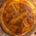 El cooksnap de Carla Vidal cuando hizo Tarta de Manzana a lo Homer Simpson.