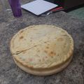 El cooksnap de Panda Ponce cuando hizo Tarta de zanahoria - masa casera Pascualina.
