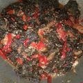 Cooksnap dari Novega Diyan untuk resep Dendeng Paru KW/Dendeng Daun Singkong