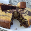 El cooksnap de Gisela cuando hizo Torta marmolada vegana.