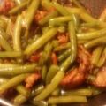 strueblood's cooksnap of when they made Bomb Ass Green Beans.