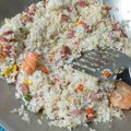 Cooksnap Ikin Yusof semasa beliau membuat Nasi Goreng Cina.