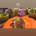 El cooksnap de Paula Micaela Aguilar cuando hizo Hotcakes con salsa de Dulce de Leche.