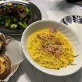 Race Yung 的 【COOKING BUBU】濃郁起司味的卡邦尼意粉 新手也適合料理的食譜♡ cooksnap