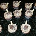 jsegan93's cooksnap of when they made *Hershey Kiss Cupcakes*.