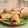 rantott_bekacomb Cooksnap-ja, amikor elkészítette a(z) Virslis hasé leveles tésztából receptet.