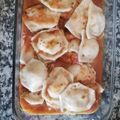 El cooksnap de Alicia Coceres cuando hizo Ravioles (masa sin huevo).