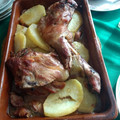 El cooksnap de Isabel Casi cuando hizo Paletilla de cordero al horno.