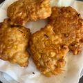 Inggar Kusuma's cooksnap of when they made Corn Fritters aka Bakwan Jagung.