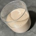 El cooksnap de Débora Cantero Martínez cuando hizo Batido de Nocilla y Plátano (con nata montada y queso).