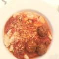 El cooksnap de María Alicia cuando hizo Ñoquis de patata con albóndigas en salsa.