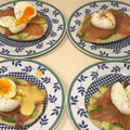 El cooksnap de Annuska Perera cuando hizo Huevos benedictinos.
