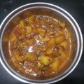 Sujata Kulkarni's cooksnap of when they made टोमॅटो बटाटा रस्सा भाजी (Tomato batata rassa bhaji recipe in marathi).