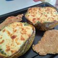 El cooksnap de Rodri Ledesma cuando hizo Zapallo gratinado relleno de ricotta y espinaca.