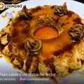 El cooksnap de Estela Fabila cuando hizo Flan casero de dulce de leche ♥️.