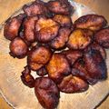 Cooksnap Hidayah Jalil semasa beliau membuat Cekodok pisang.