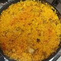 El cooksnap de David Barreno Serrano cuando hizo Paella de pollo y conejo.