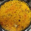 El cooksnap de David Barreno Serrano cuando hizo Paella de pollo y conejo.
