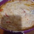 El cooksnap de Marta Beatriz cuando hizo Sopa paraguaya (con sémola).