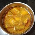 Puja Shaw's cooksnap of when they made ওলের ডালনা (Oler dalna recipe in Bengali).