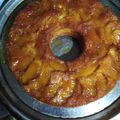 El cooksnap de maria cuando hizo Tarta de manzana invertida.