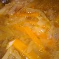El cooksnap de Valayana cuando hizo Sopa de verduras.