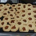 El cooksnap de Agustina Vega cuando hizo Galletitas crocantes.