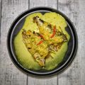 Cooksnap shazrina semasa beliau membuat (7/9) Ikan cencaru masak sambal bersantan.