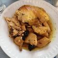 Cooksnap από nitsa στη συνταγή Κοτόπουλο 🐔 φούρνου λεμονάτο 🍋 και μυρωδάτο🌿 με πατάτες 🥔