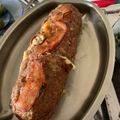 El cooksnap de Natalia Menies cuando hizo Pan de carne.