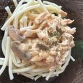 Kónya Sándor Cooksnap-ja, amikor elkészítette a(z) Tejfölös gombás sertéstokány receptet.