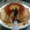 El cooksnap de matute cuando hizo Flan de queso con caramelo líquido de licor de café.