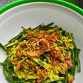 Cooksnap dari ibu ange untuk resep Jukut Bejek Kacang Panjang bumbu kuning Bali
