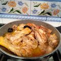 El cooksnap de paquisantiago cuando hizo Muslos de pollo a la cazuela con ciruelas, orejones y piñones 🍗.
