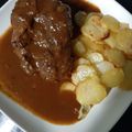 El cooksnap de Cacacookpad cuando hizo Carrilleras al vino tinto.