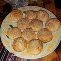 El cooksnap de Yudith cuando hizo Scones de parmesano y chia.