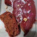 El cooksnap de Vanesa Rossa cuando hizo Budín de remolacha y banana con glasé de remolacha🤪.