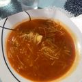 El cooksnap de Nerea De Las Heras cuando hizo Cazuela de fideos y pescado en MC.