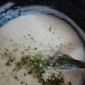 El cooksnap de Cecilia Alejandra Caceres cuando hizo Salsa Blanca.