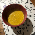 El cooksnap de Vanina Sylvestre cuando hizo Sopa crema de choclos, zanahorias y calabaza.