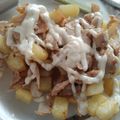 El cooksnap de Sandra cuando hizo Patatas kebab.
