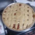 El cooksnap de Fabian Rodriguez cuando hizo Pasta frola.