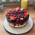 Incze Andrea Adrienn Cooksnap-ja, amikor elkészítette a(z) Erdei gyümölcsös joghurttorta (málna-áfonya) receptet.