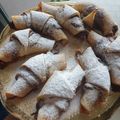 il Sara Sassi quando ha preparato Cornetti di sfoglia con mascarpone e nutella