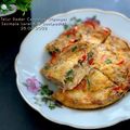 Cooksnap Sesimple Loralin semasa beliau membuat Telur Dadar Air Fryer.
