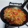 El cooksnap de Isa cuando hizo Arroz chino.