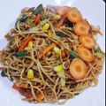 Shital Siddhesh Raut's cooksnap of when they made हाक्का नूडल्स (hakka noodles recipe in marathi).
